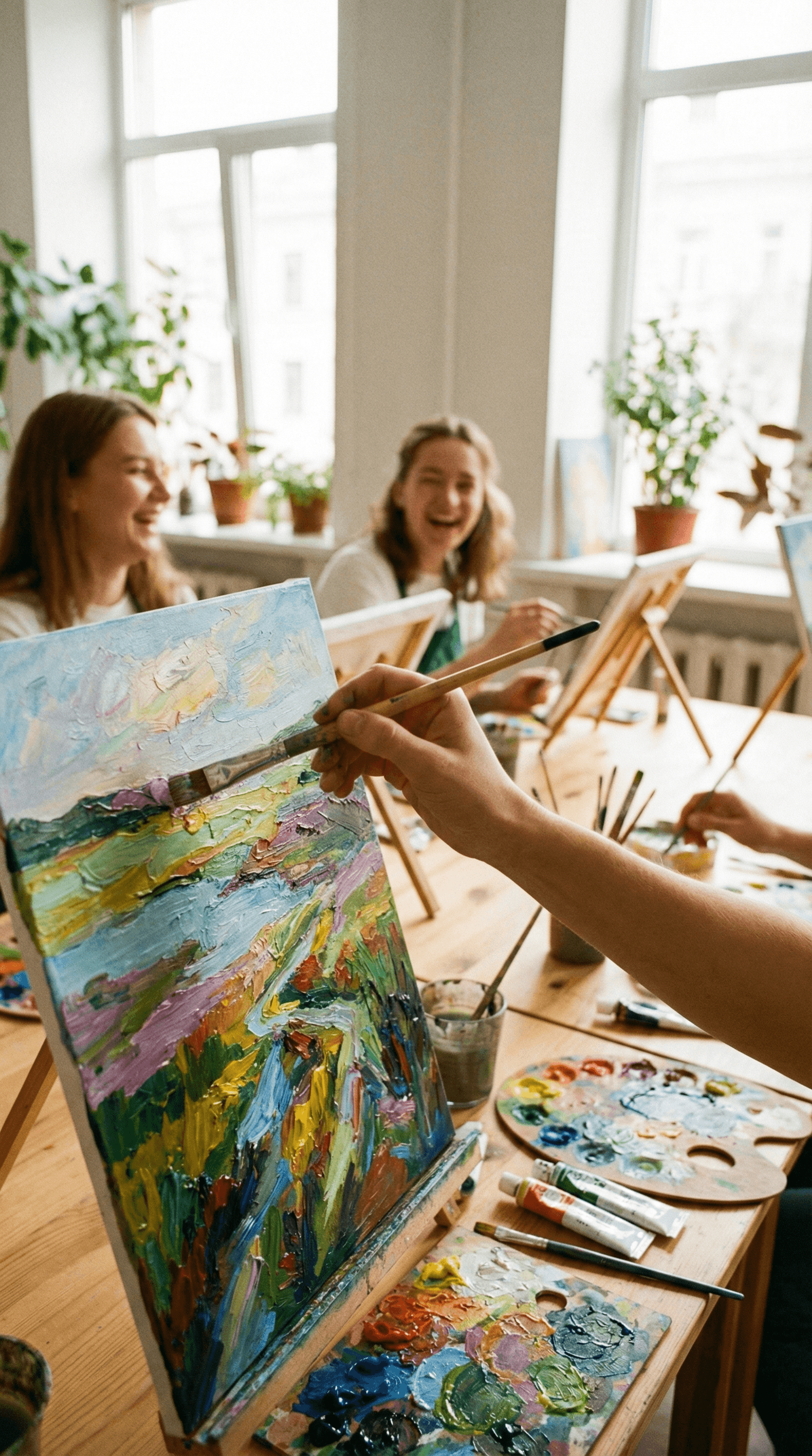 Man with surfing with paddle