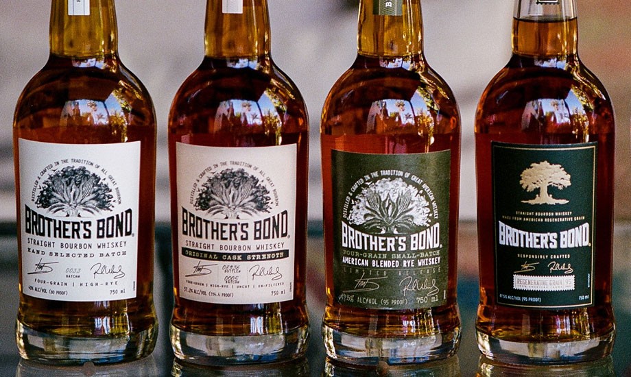 brothers bond bourbon bottles