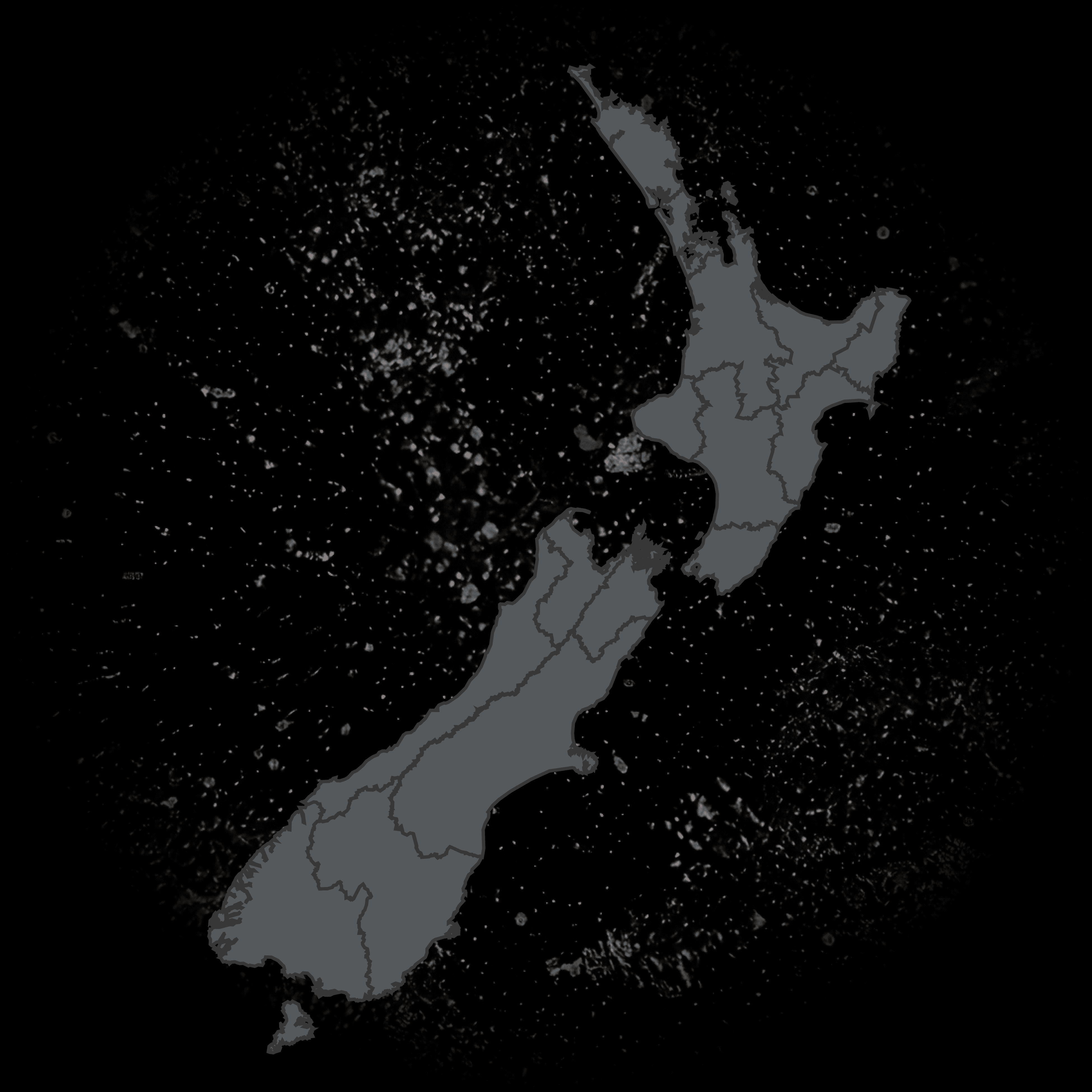 new zealand map