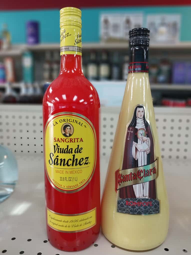 mixer on shelf in Luci Lu Liquor