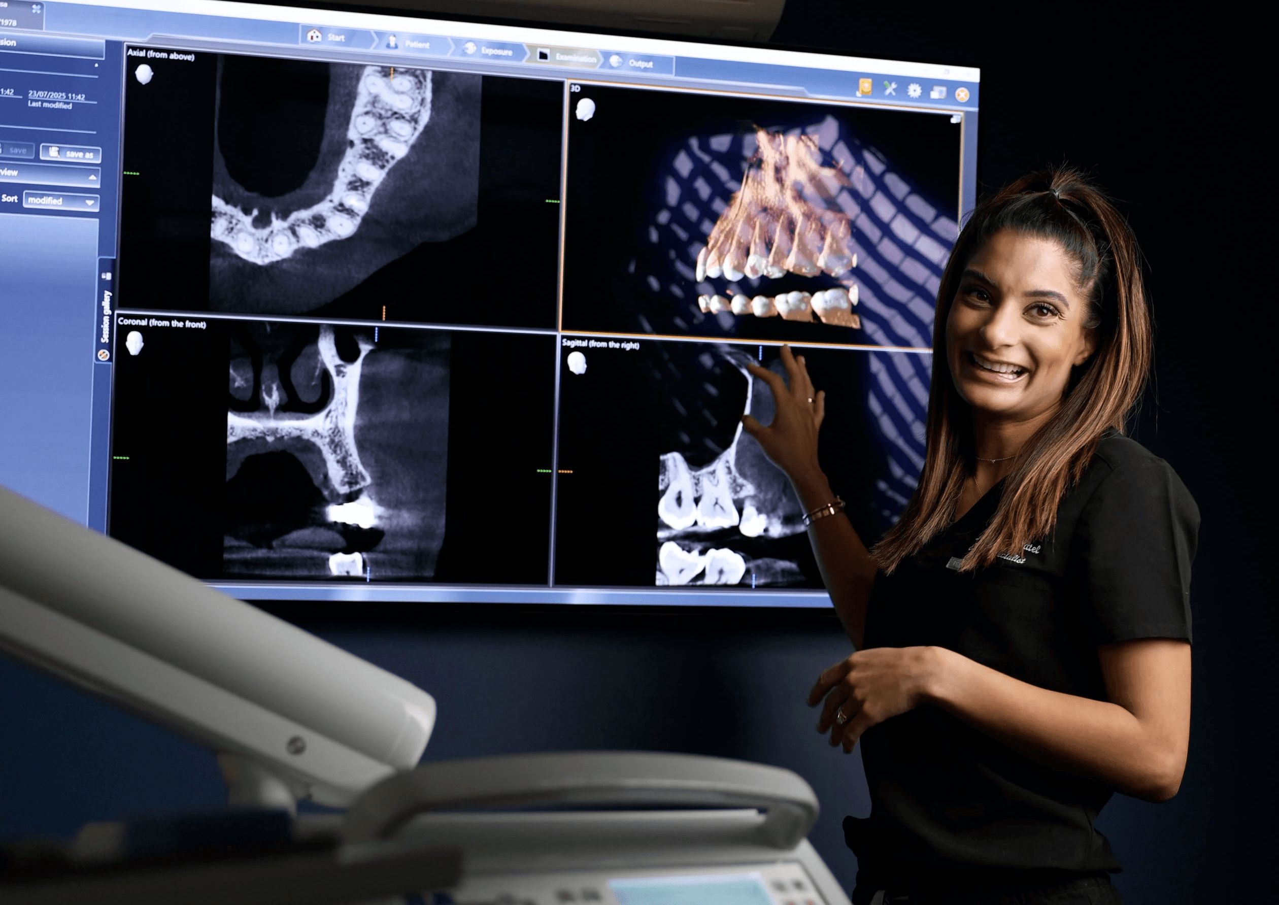 Portrait of Dr Kreena Patel presenting the Endo Course