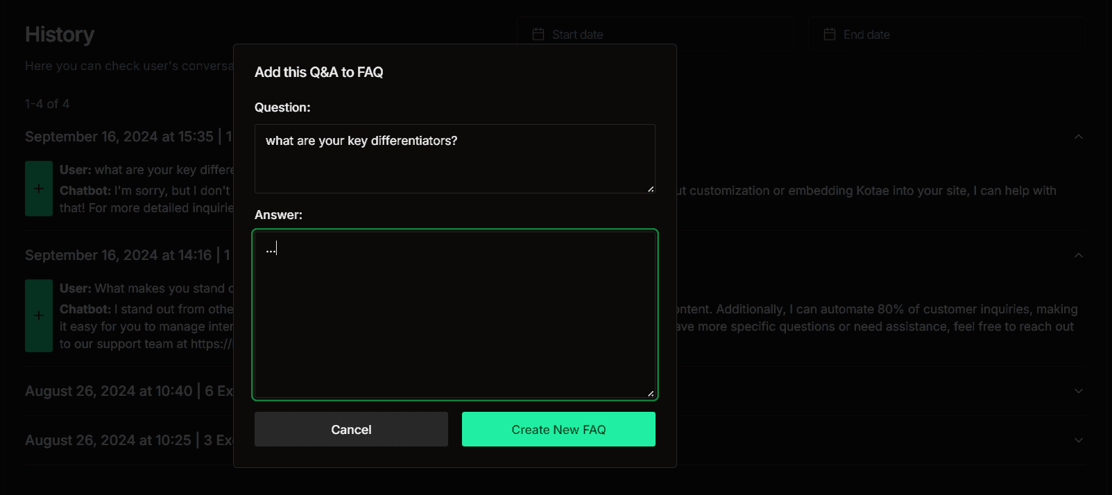 Creating an Effective FAQ for Kotae: image 3