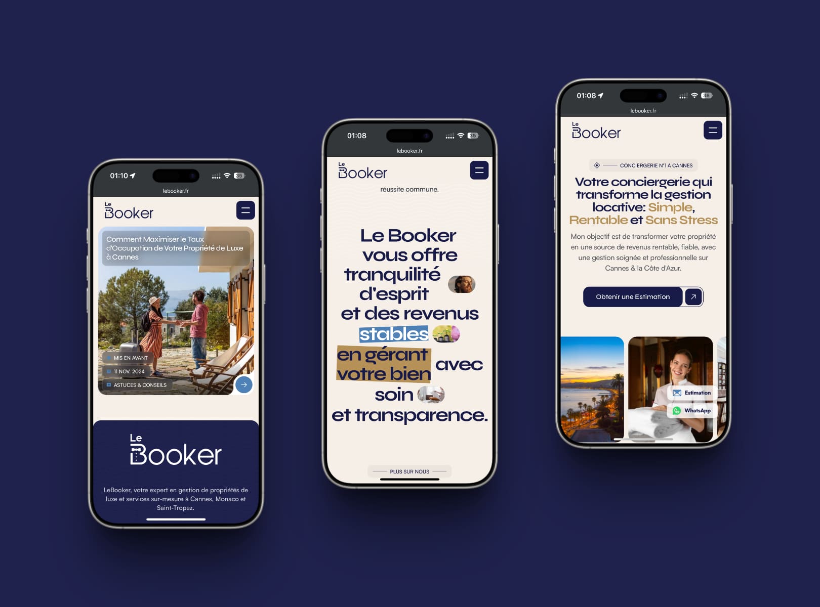 Mockup Le Booker - Evan Laulom