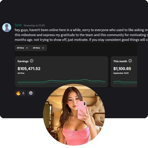 woman wearing black crew-neck shirt