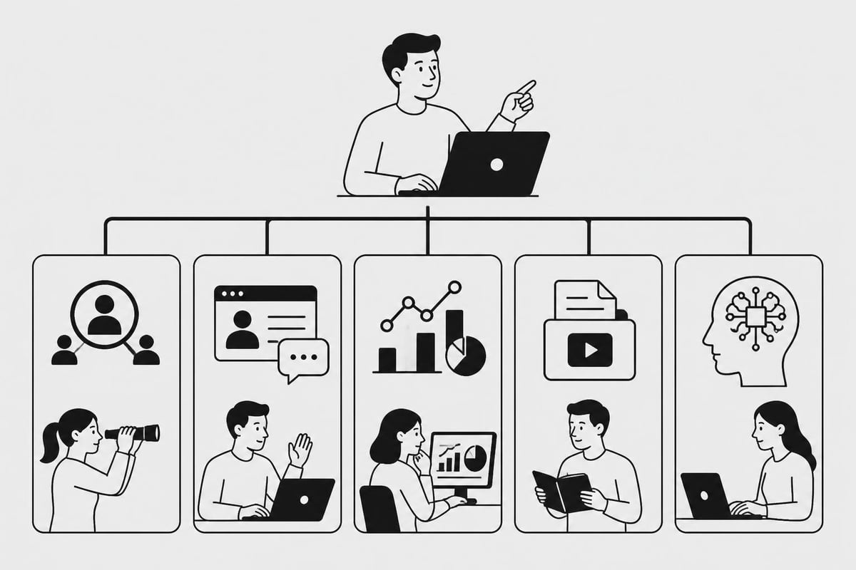Sales tool categories and functions