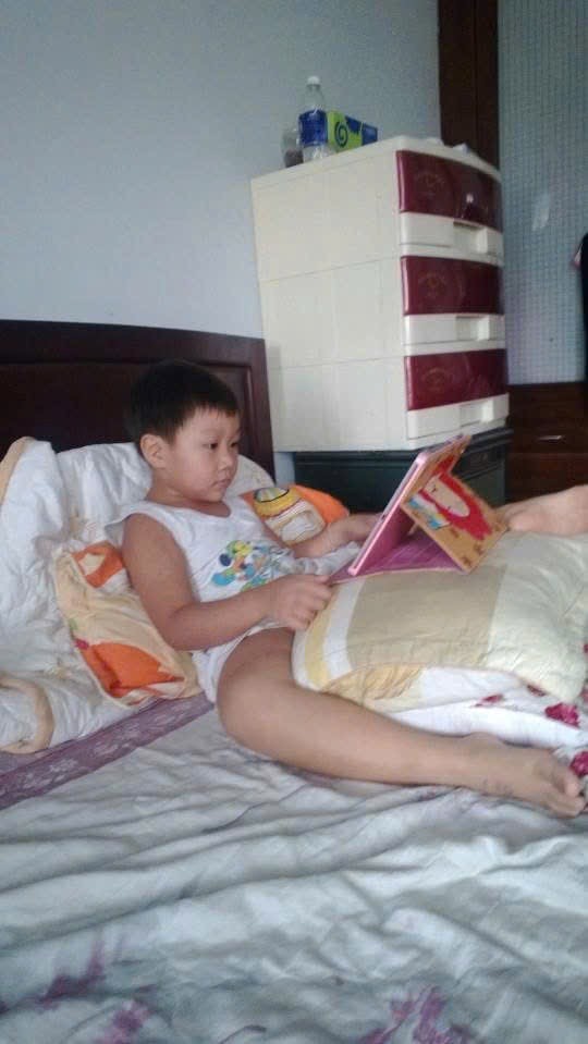 Portrait of portfolio creator – back view