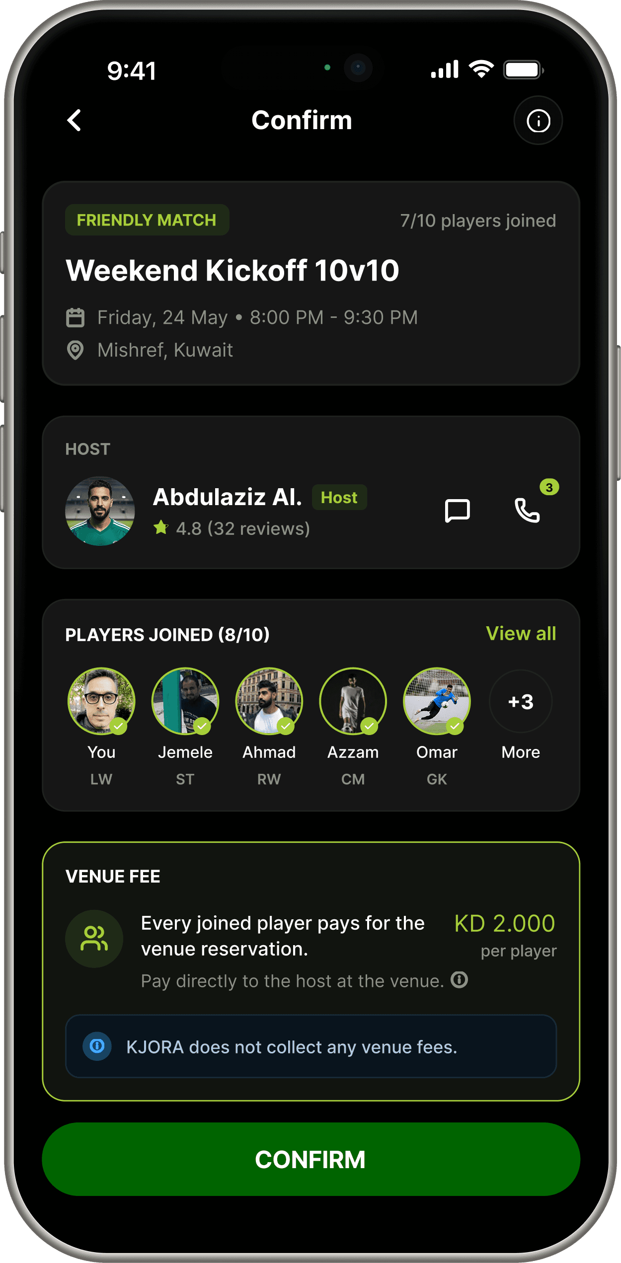 Mobile screen 3