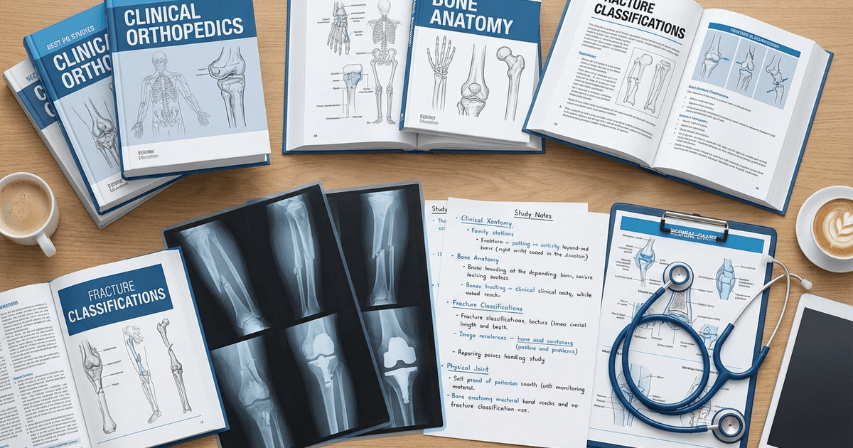 Cover: How to Study Orthopedics for NEET PG 2026: High-Yield Topics, Fracture Classifications and Exam Checklist