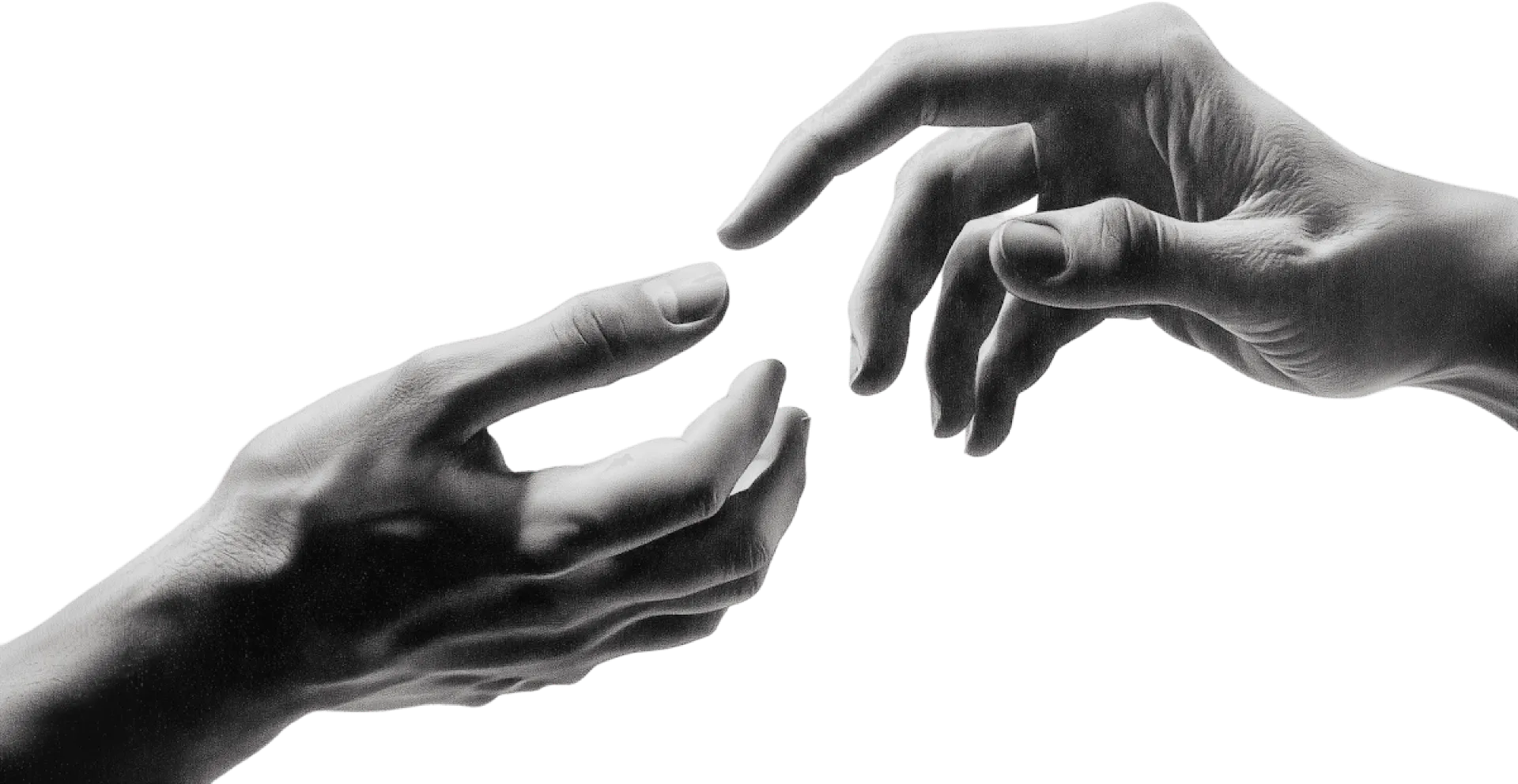 Hands Reaching Out