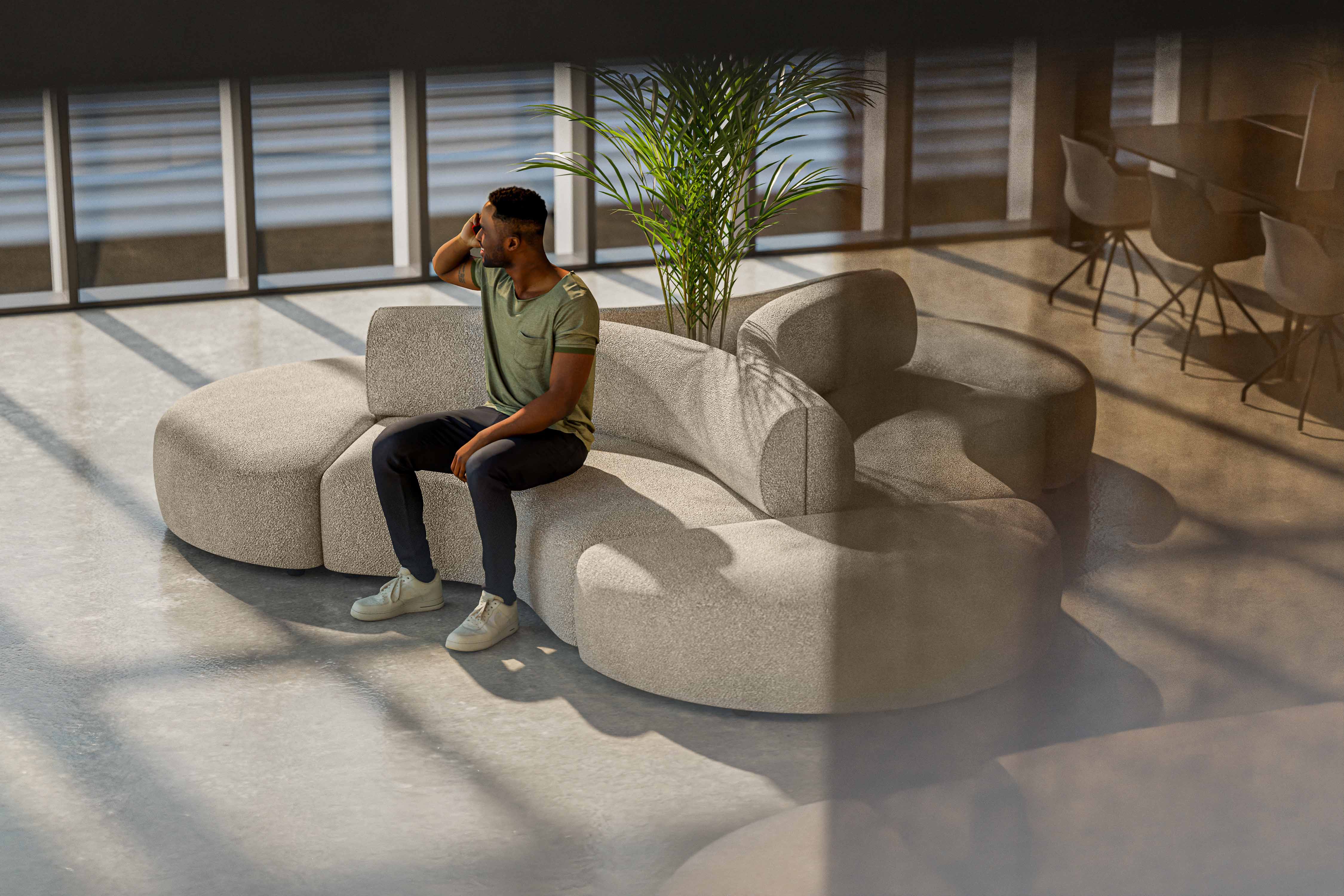 Manchester top CGI company  crafting stunning visuals for Ocee & Four Bloom Modular Sofa Furniture Hee Welling Studio pixelspaces 