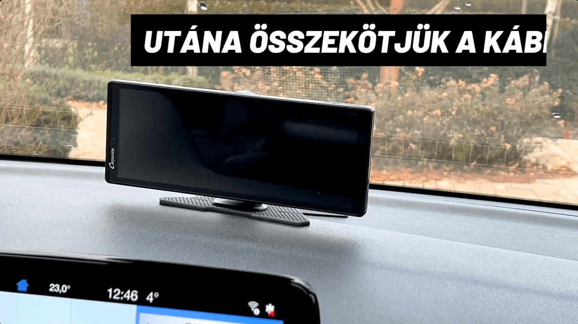 Apple Carplay beszerelés - 2. lépés