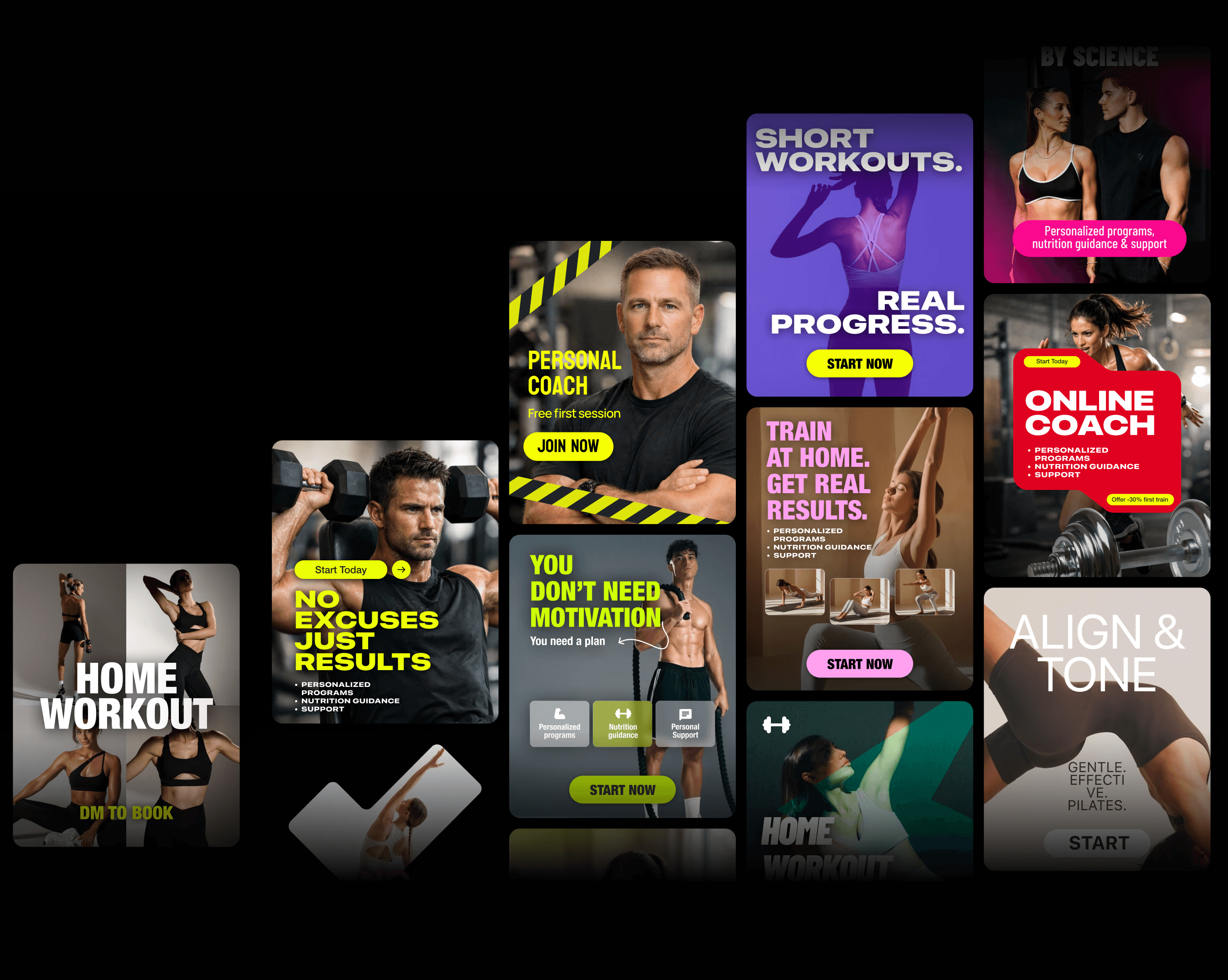 Two individuals are working out in a gym, focusing on dumbbells and strength training equipment.