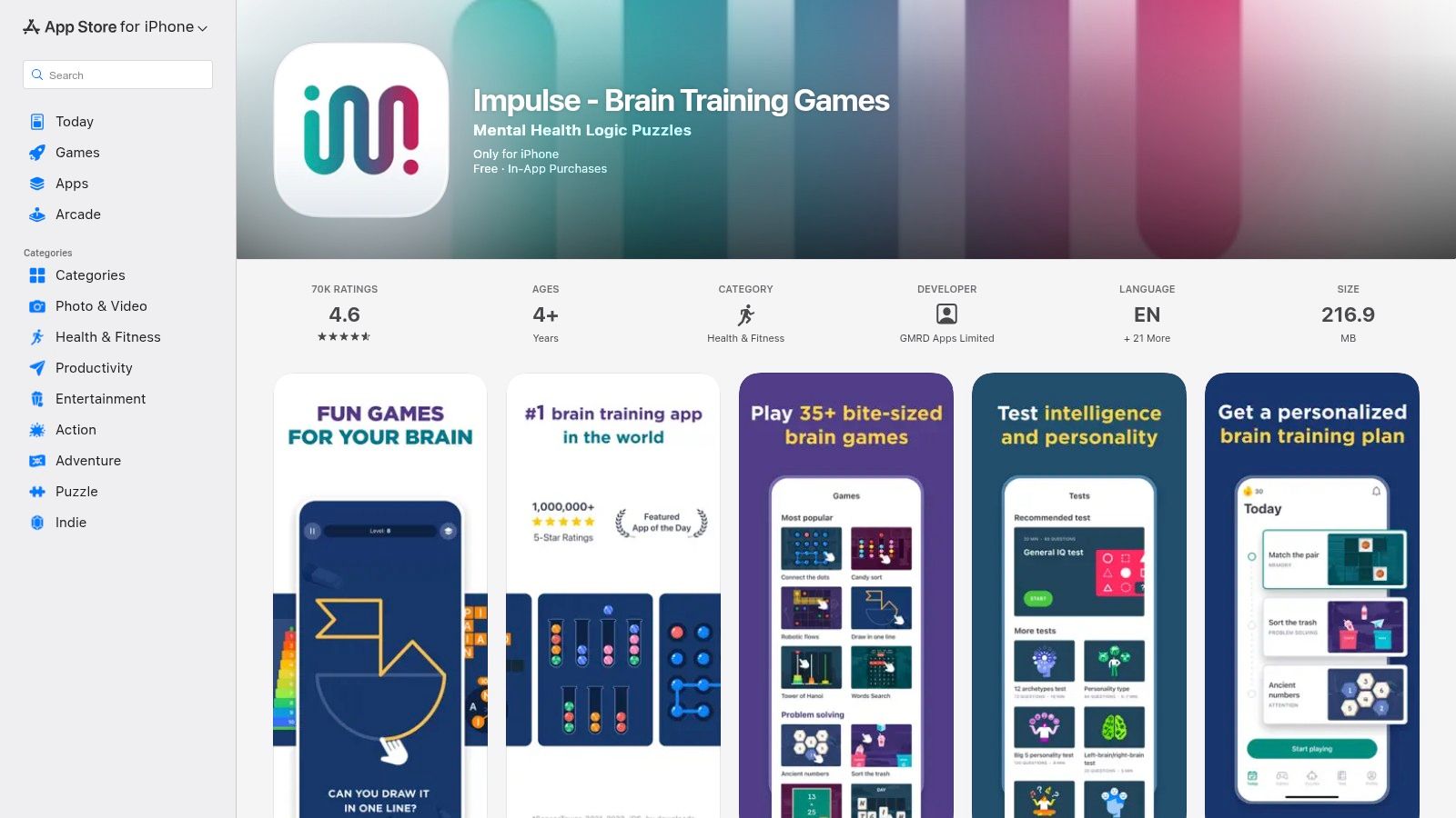 Impulse – Brain Training