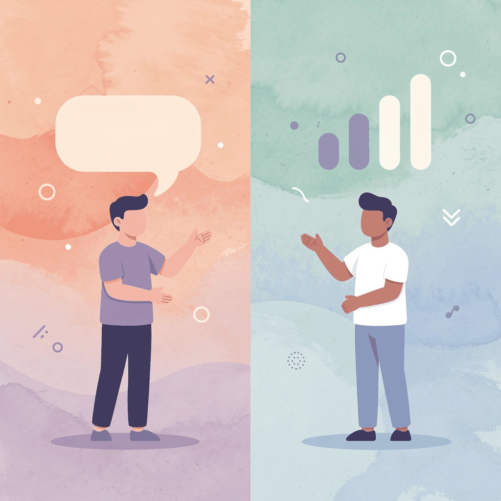  Scene showing the contrast between understanding a process and executing it perfectly
