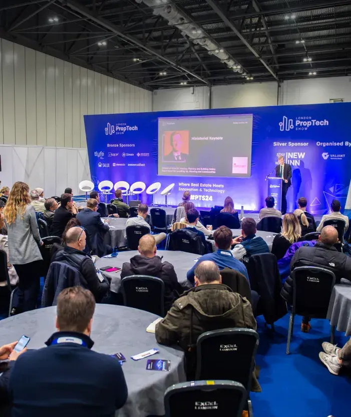 Photo of stands from ECR conference