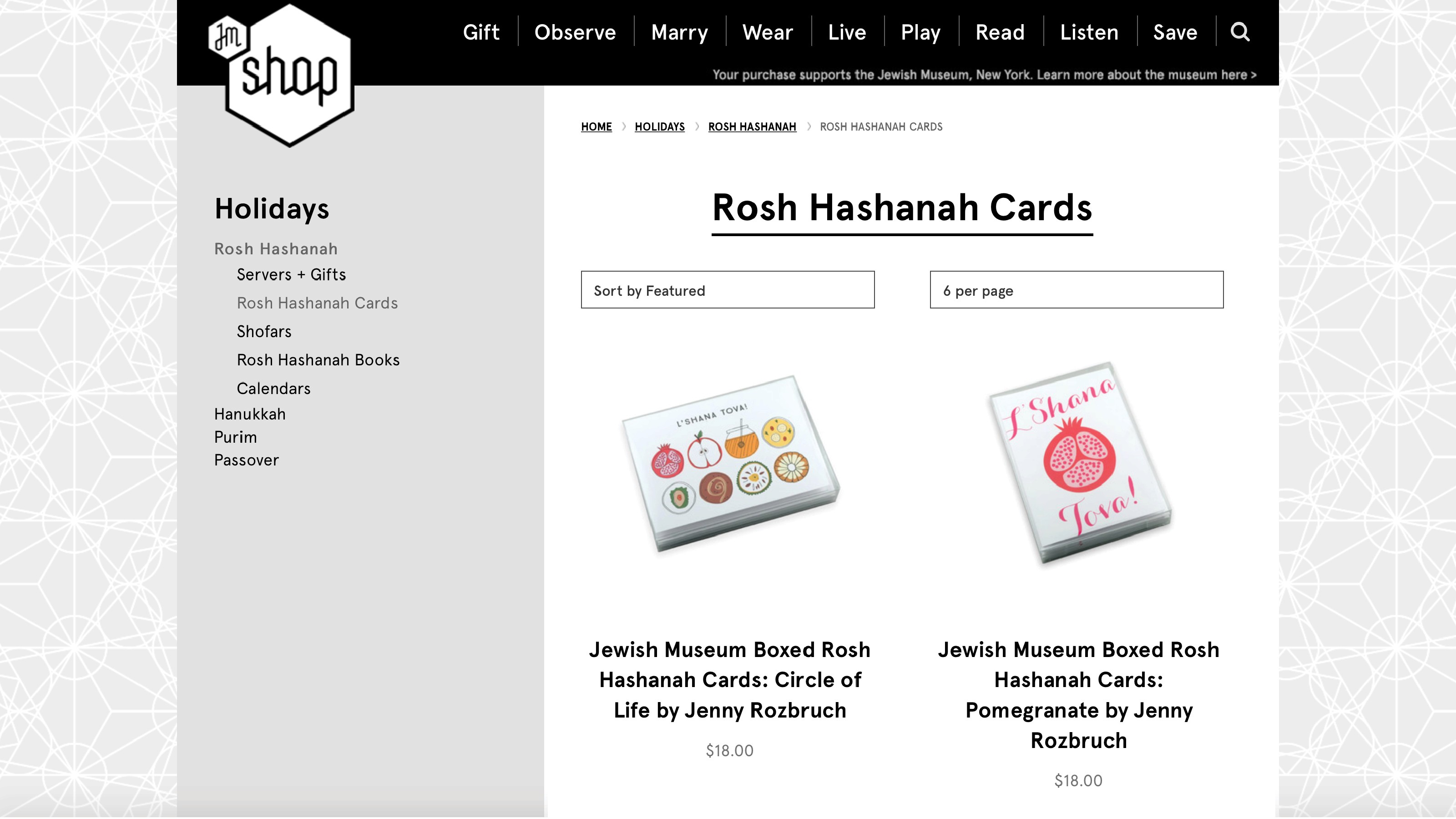 Jewish Museum website