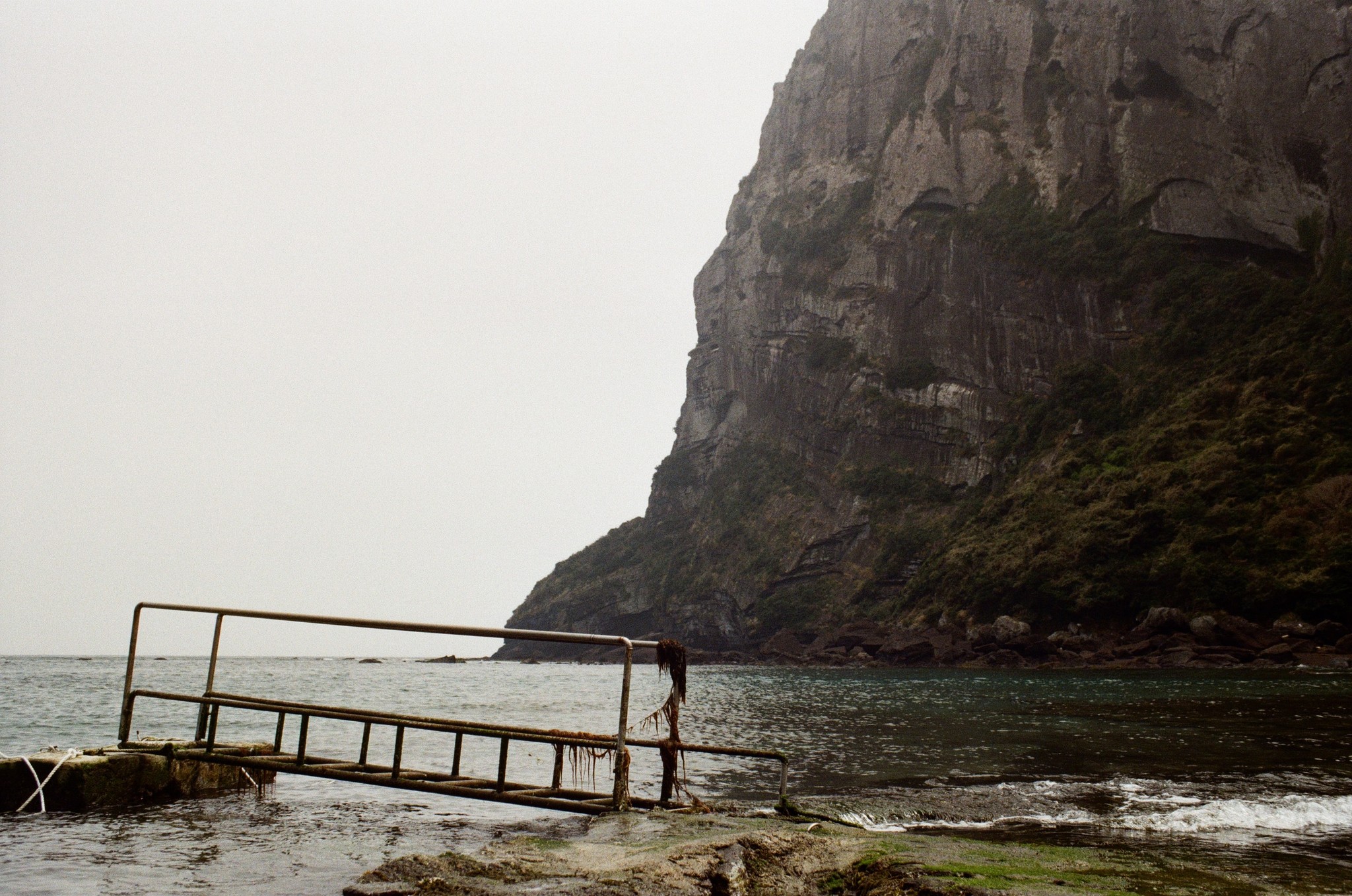 Argentique, canon, Korea, photo, pont, cratère, mer 
