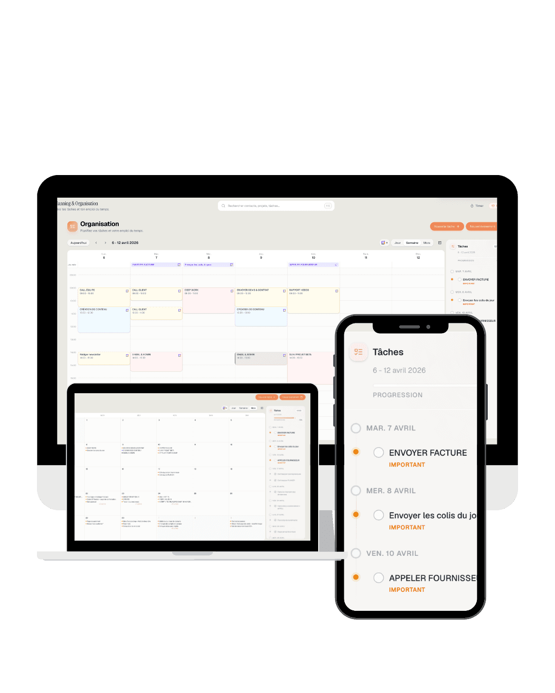 Customers list UI