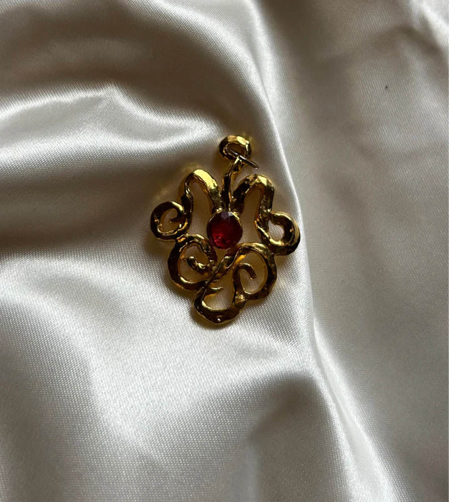 Vintage Golden Pendant