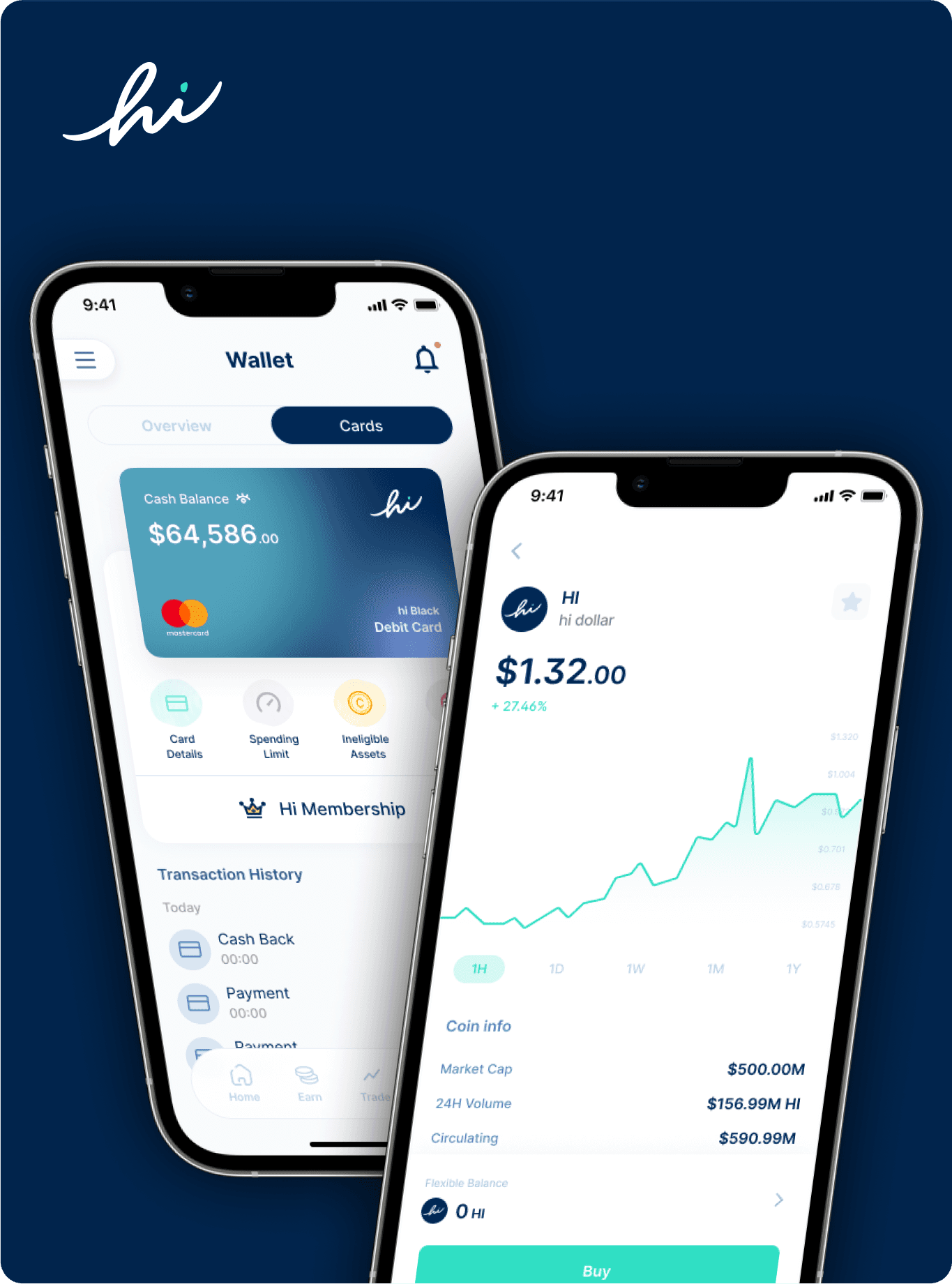 Crypto mobile app