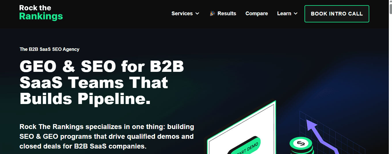 rock the rankings - SaaS SEO Agency