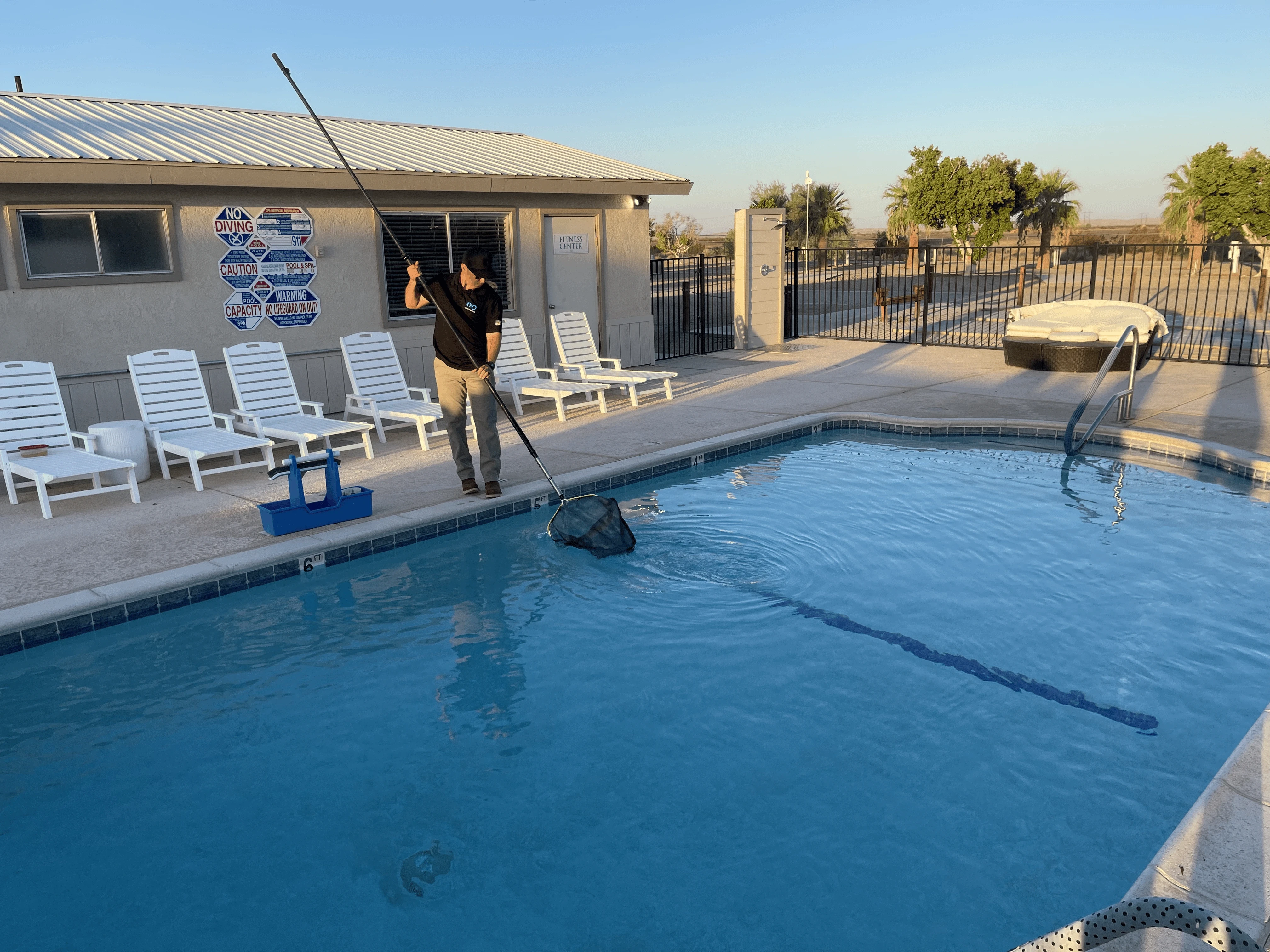 Weekly Pool Cleaning Desert Oasis