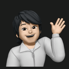 persona portrait image man with orange background and person's image on top