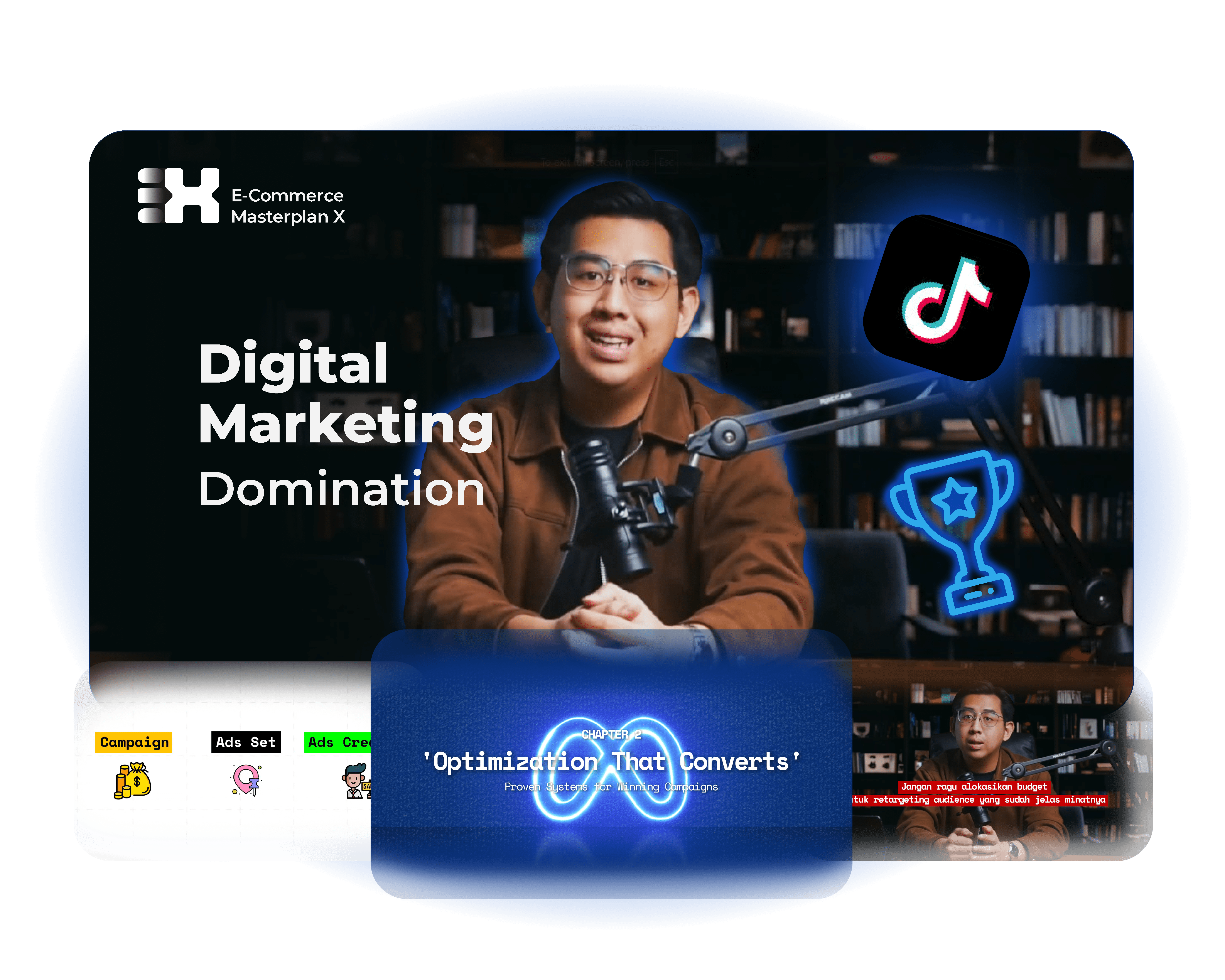 Clario cashflow overview card displaying income and expense trends over the past 7 days with a line chart.