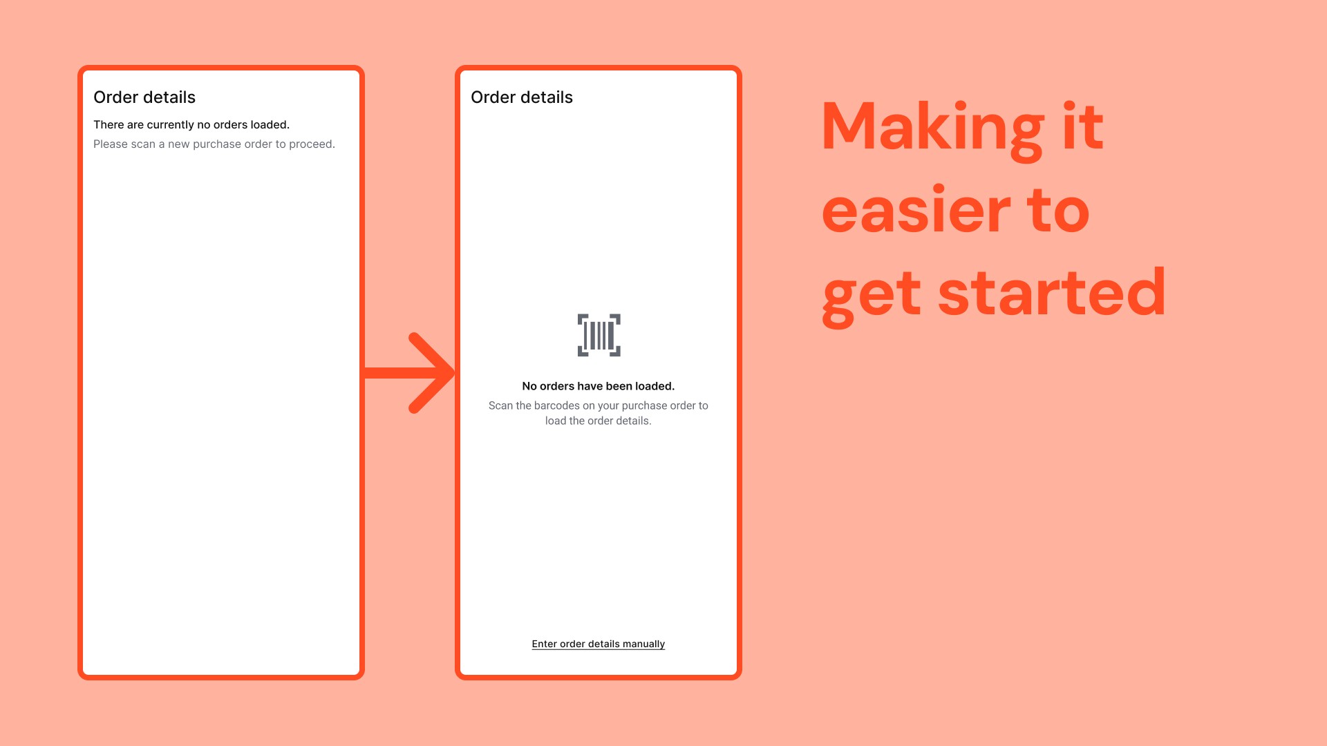 Design improvement, adding clarity