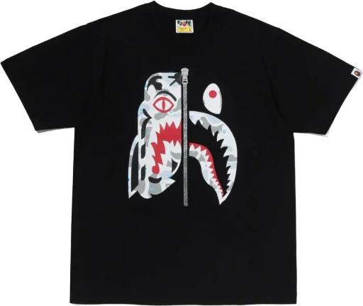 Space Camo Tiger Shark Tee