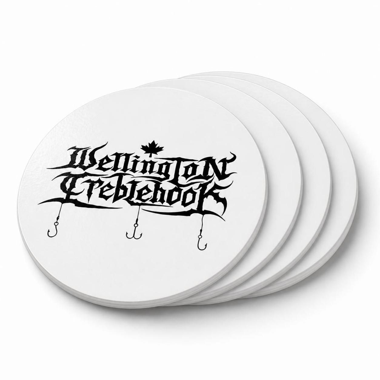 Ghost mark sticker 4pack