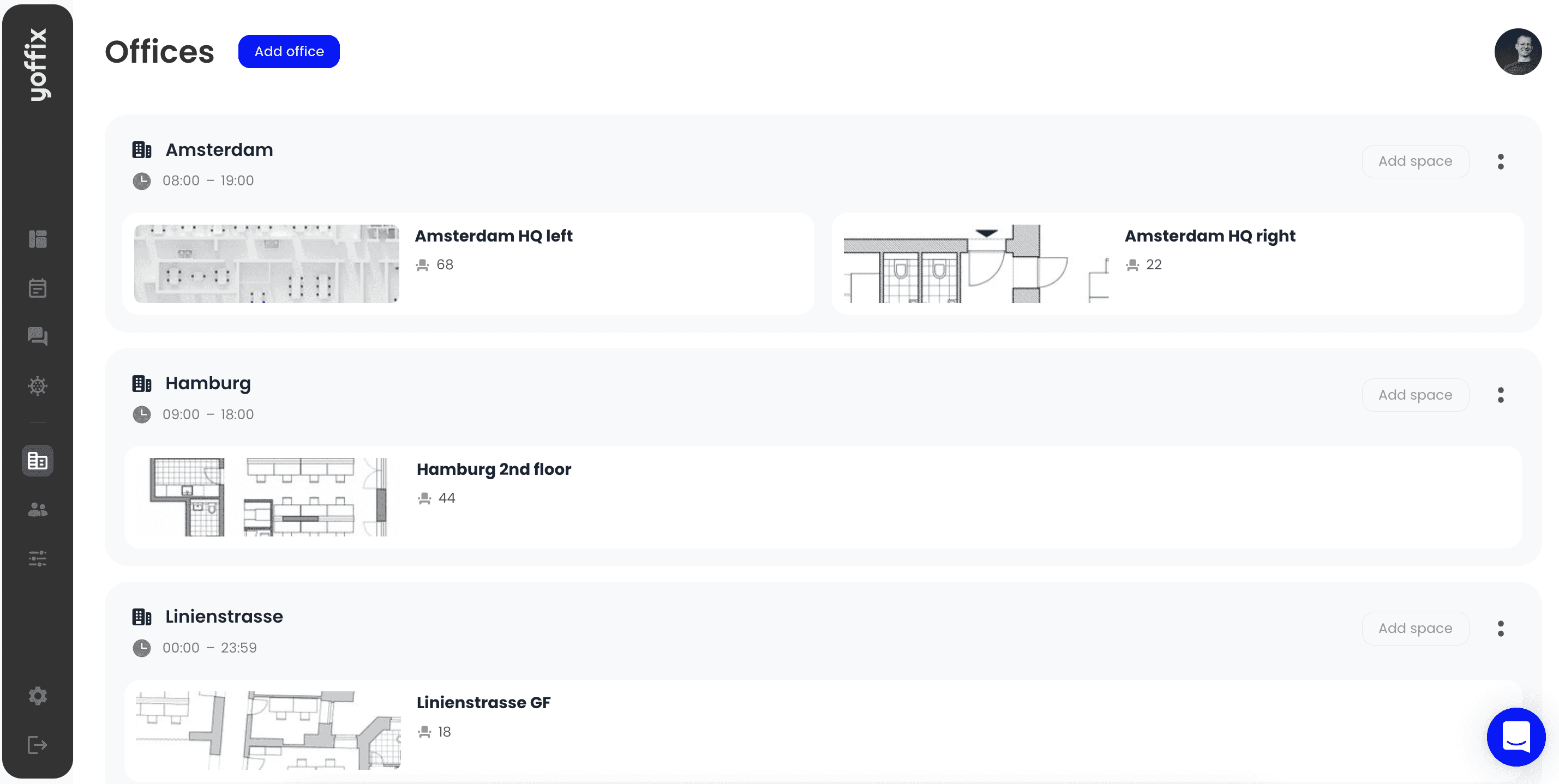 Yoffix office builder