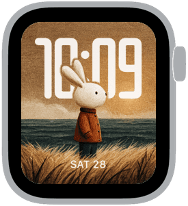 chestnut hollow Apple Watch face preview 3 featuring autumn.