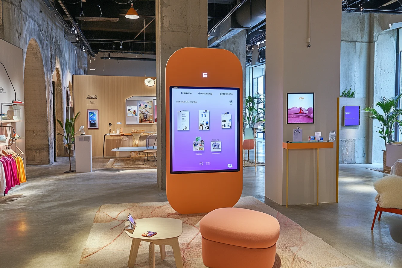  salons photo éphémères avec affichage dynamique