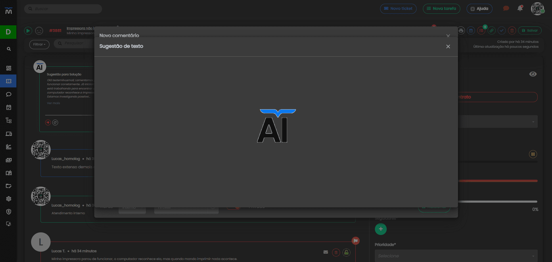 Integração Milvus com AI