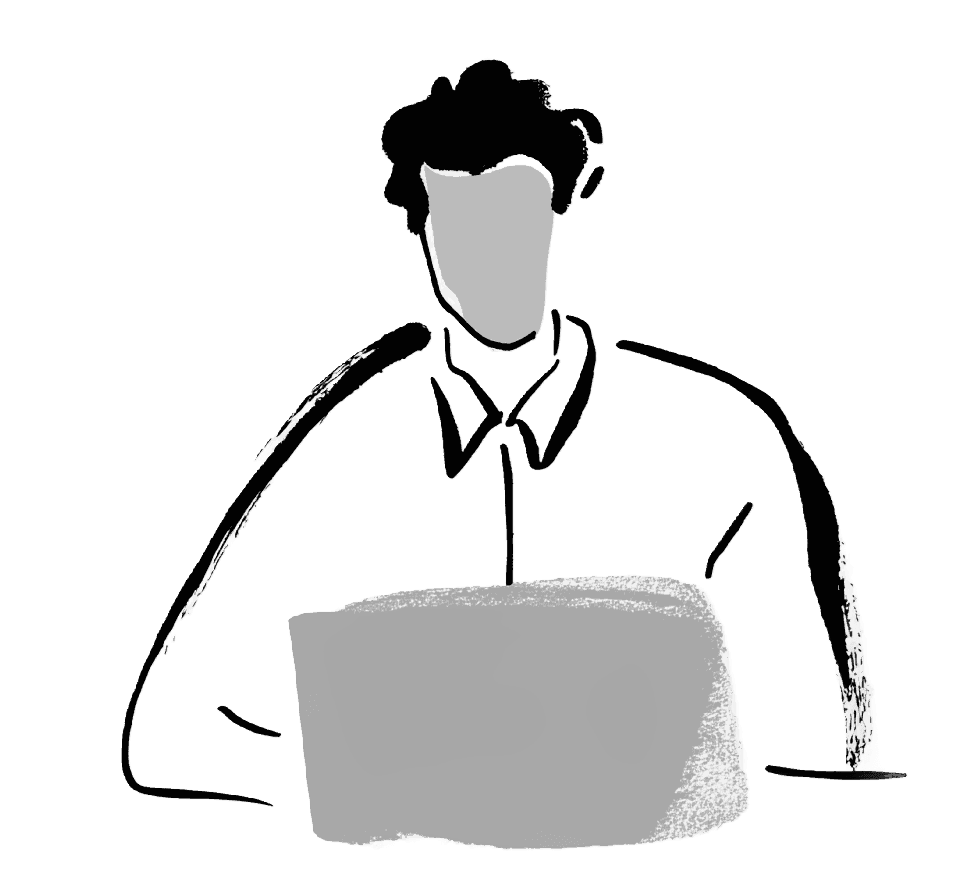 icon of a woman waving