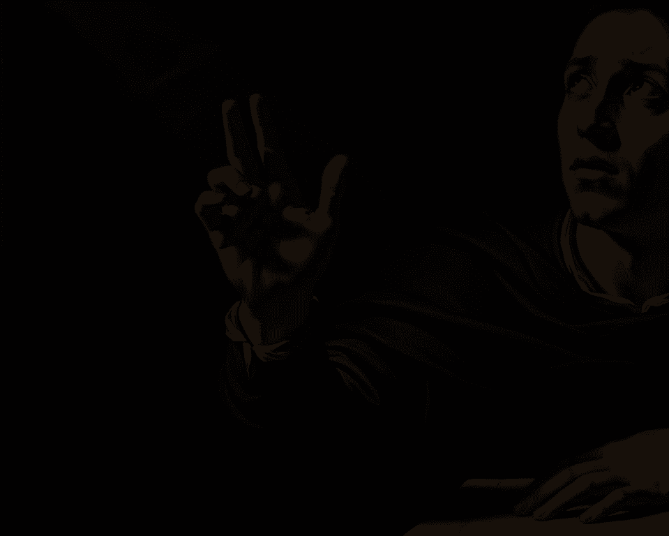 Caravaggio style image of a man thinking about AI visibility and AEO changes in PR