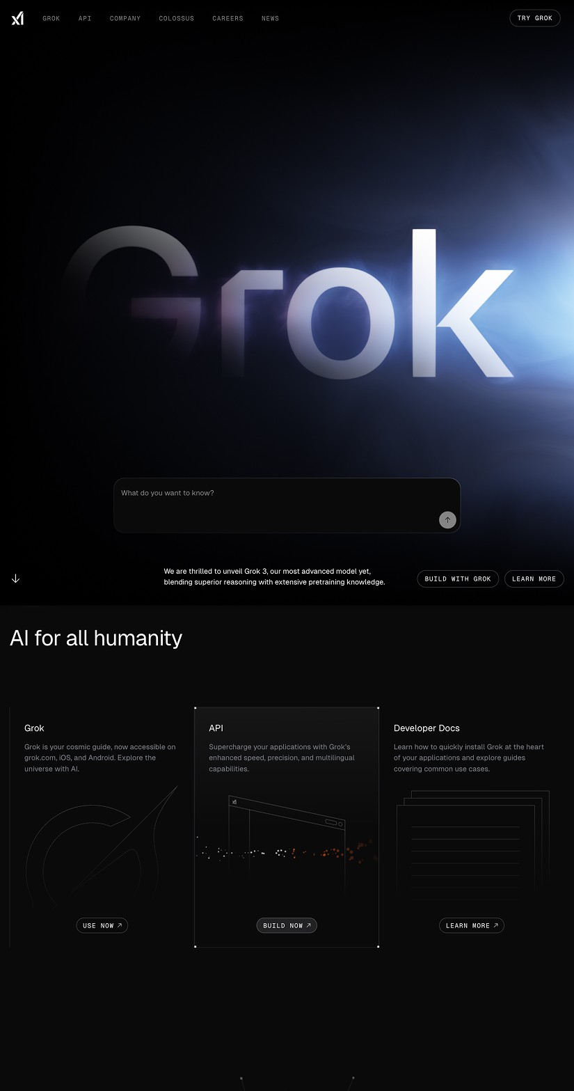Best website - XAI