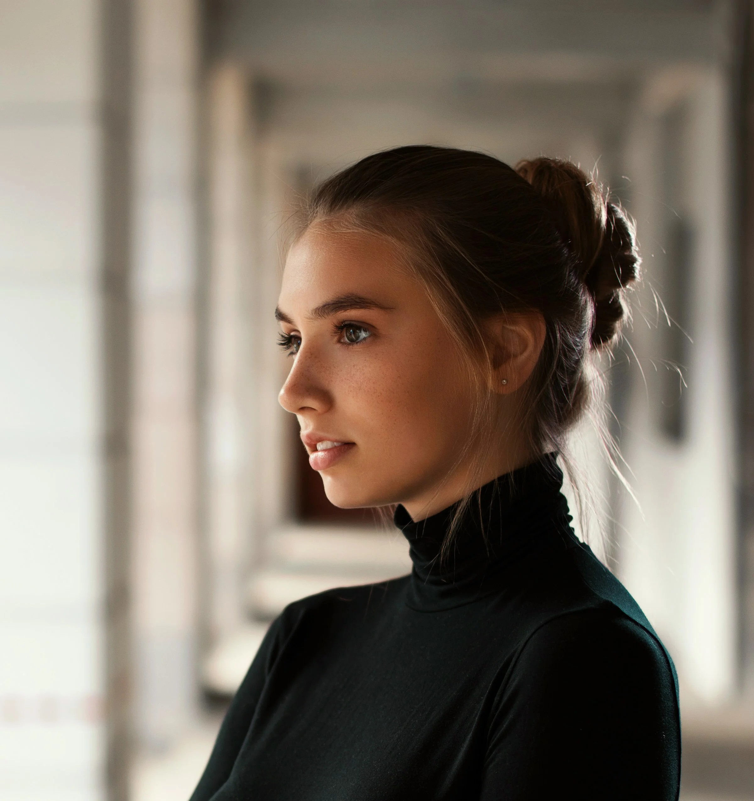 Portrait of a woman in professional clothes