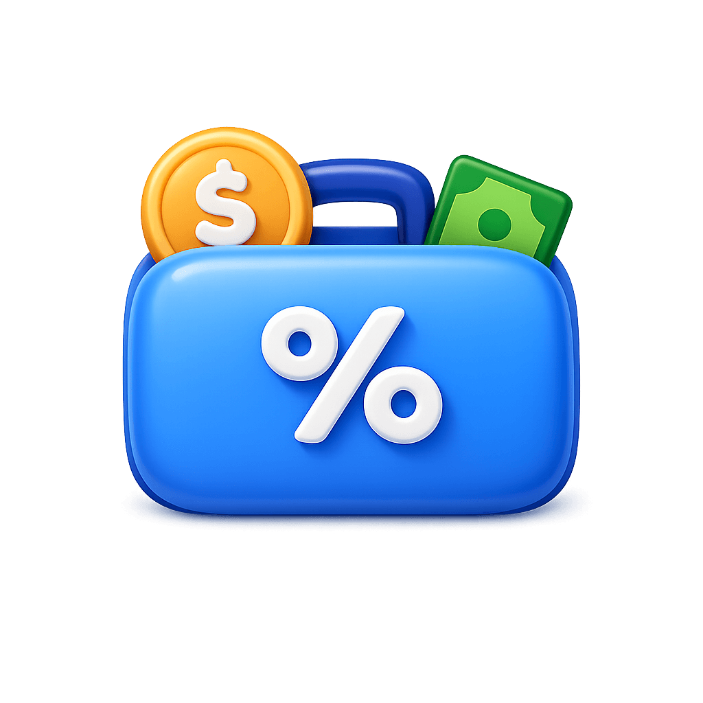 3D icon of an astronaut, who is the company logo of astro.tax