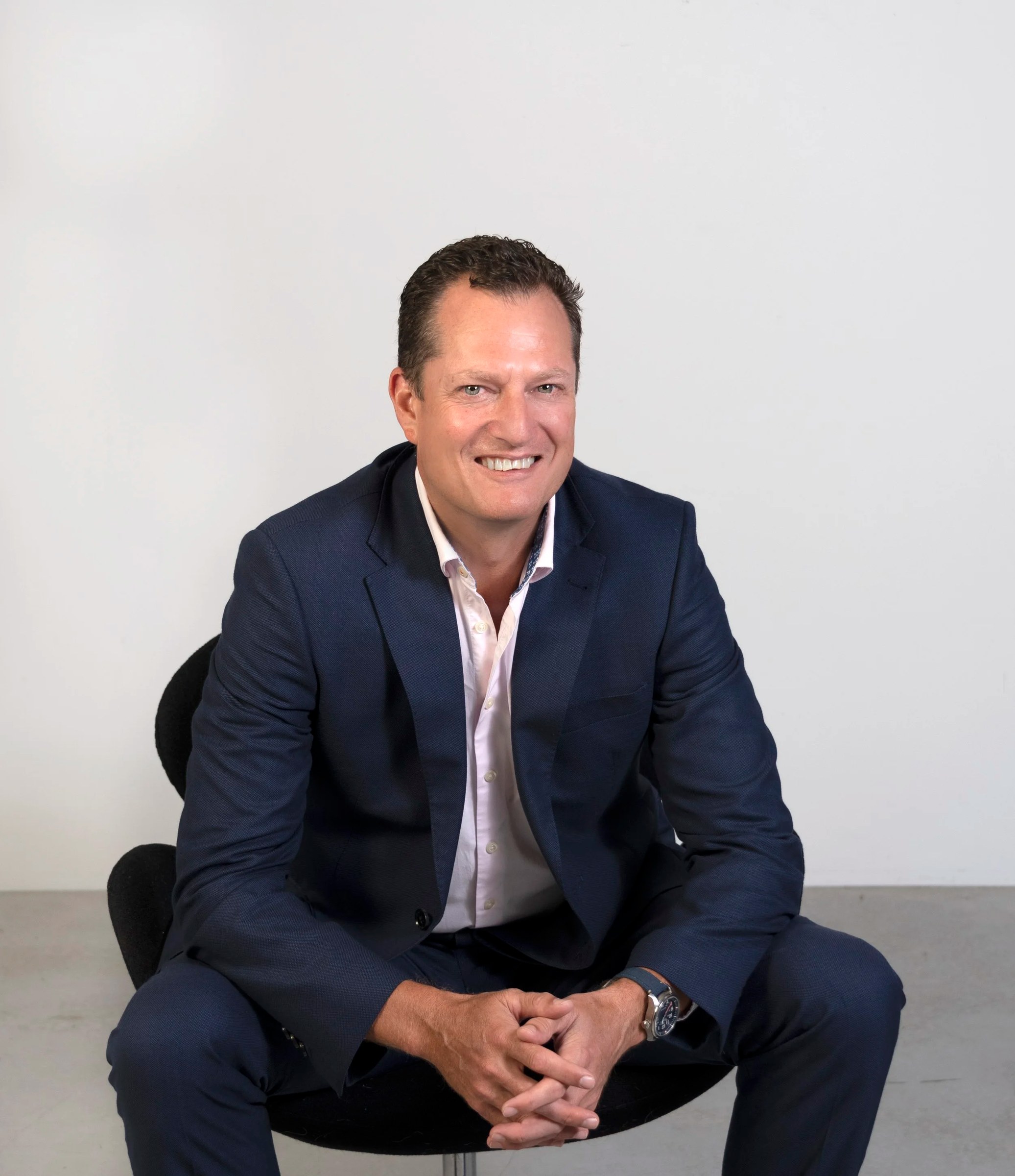 Seated business portrait