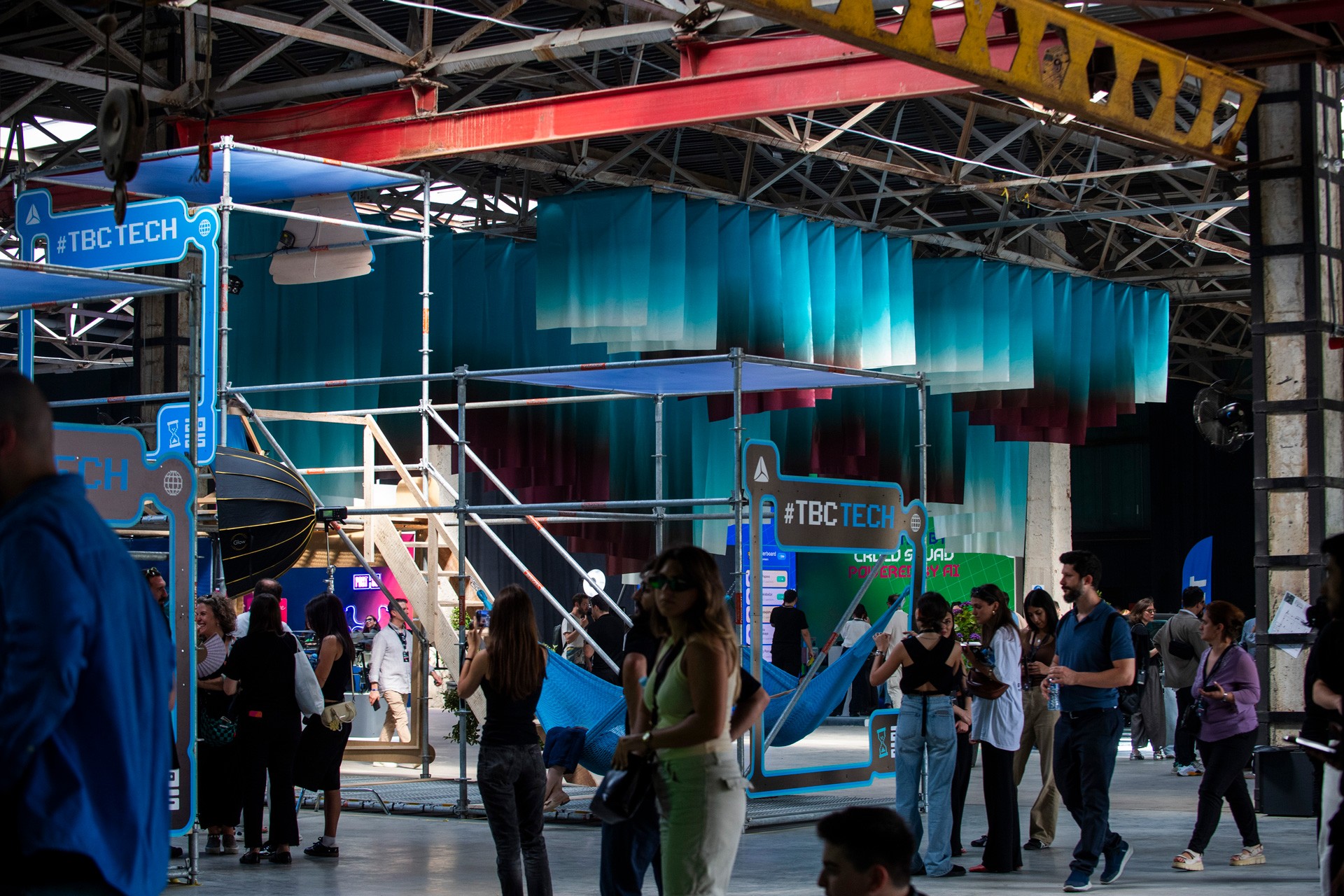 Woman looking at camera