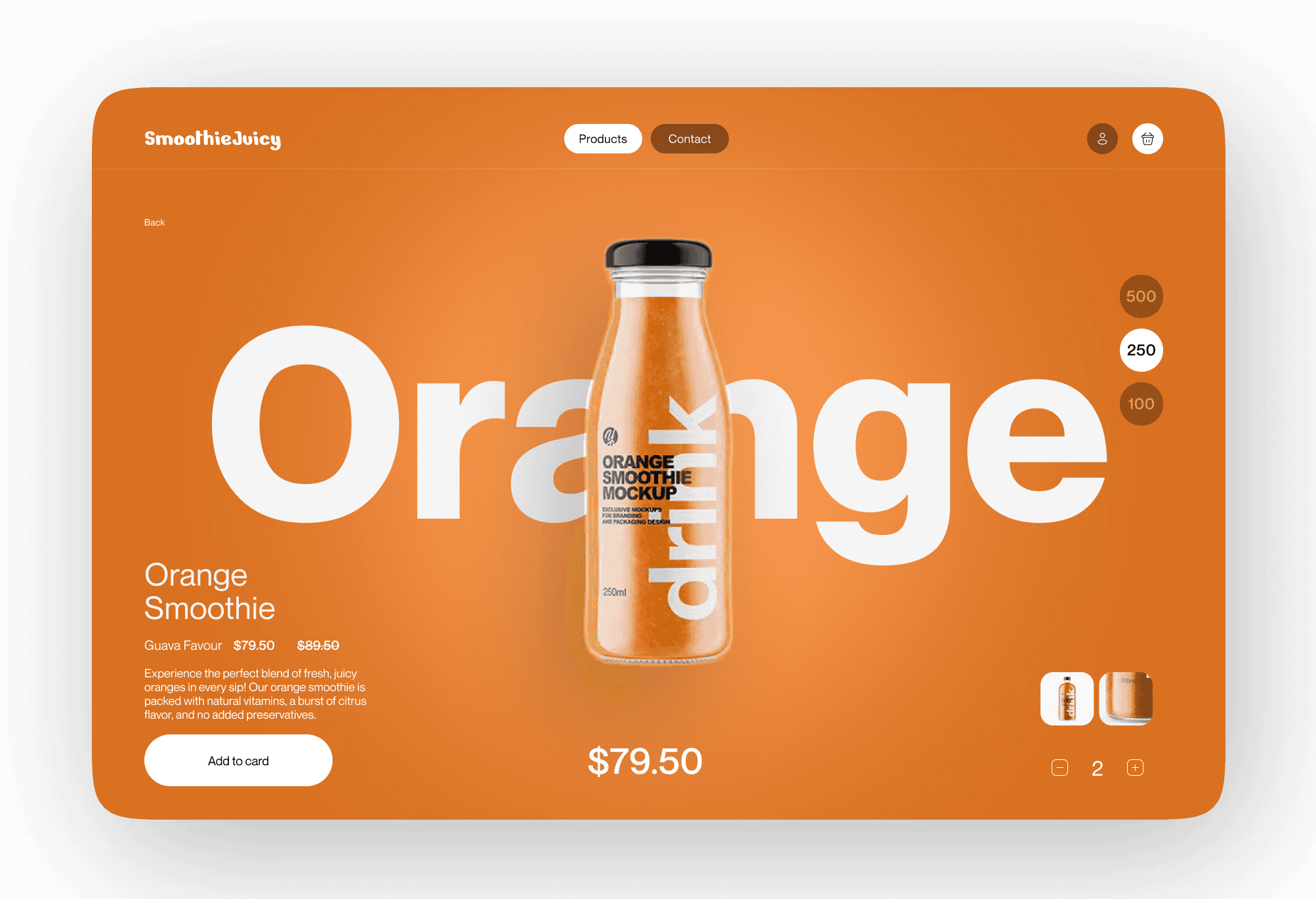 Drink UI/UX