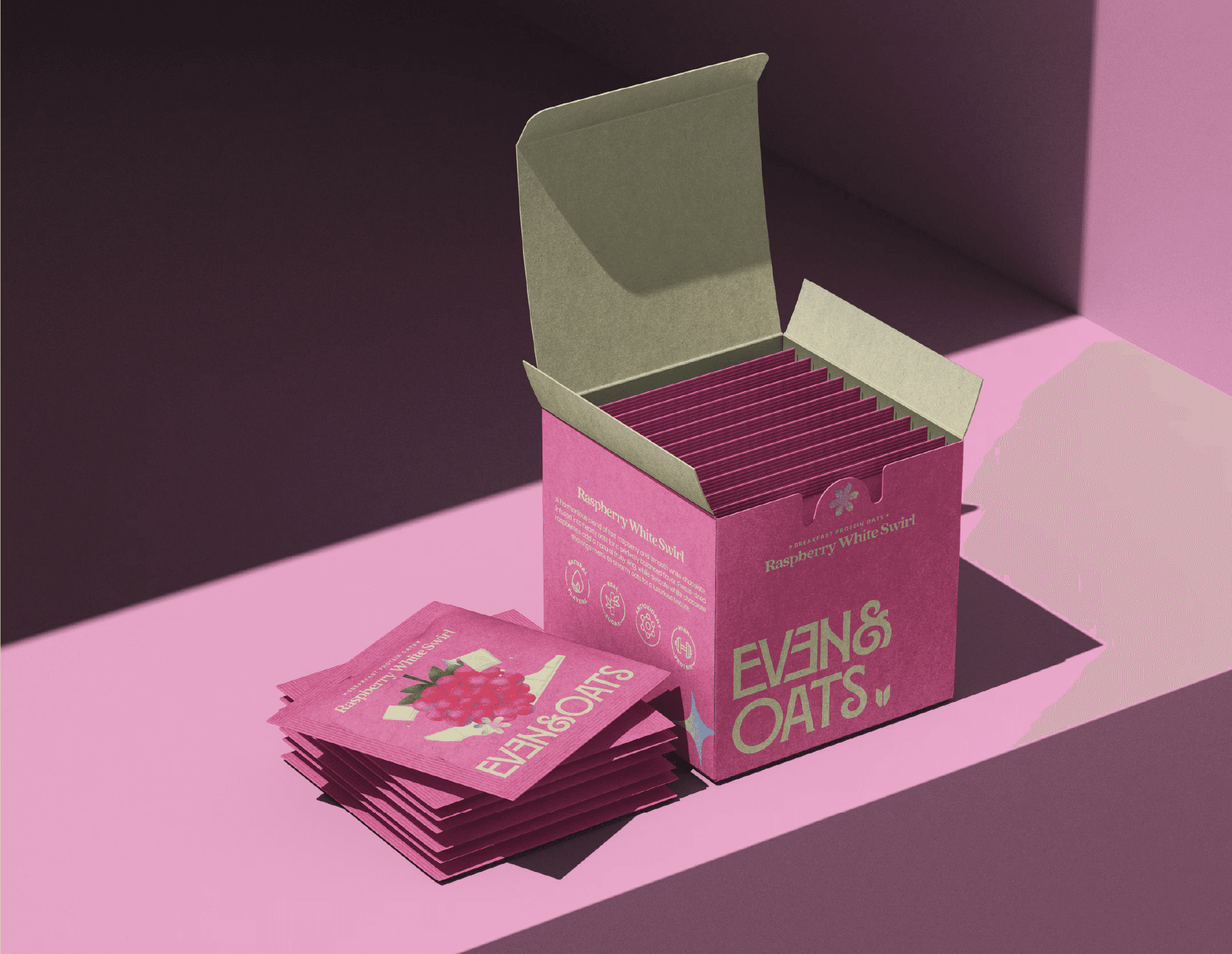 Even&Oats Box Mockup