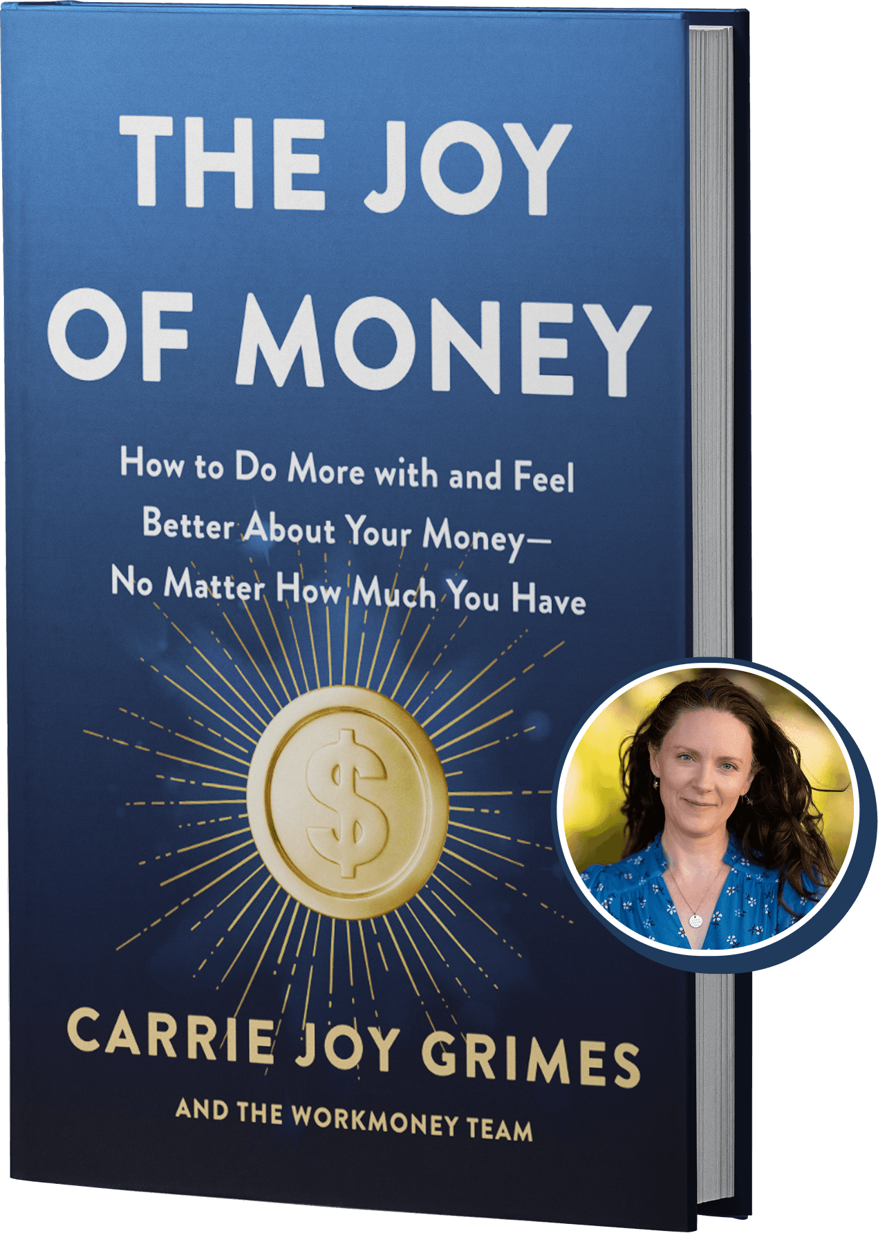 Image of the Carrie Joy book, "The Joy of Money"