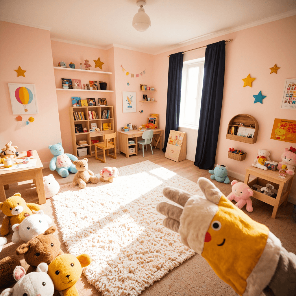 product photography of hand puppet