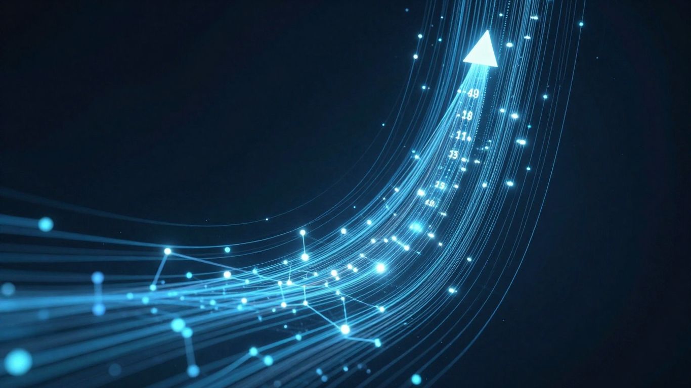 AI optimization leading to upward ranking trends.