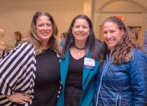 JANEL MIREL, JNF-USA Capital Region Board Member, LIANE PINCHUK WLADIS, LISA PACKER. Photo courtesy of J.N.F.-USA