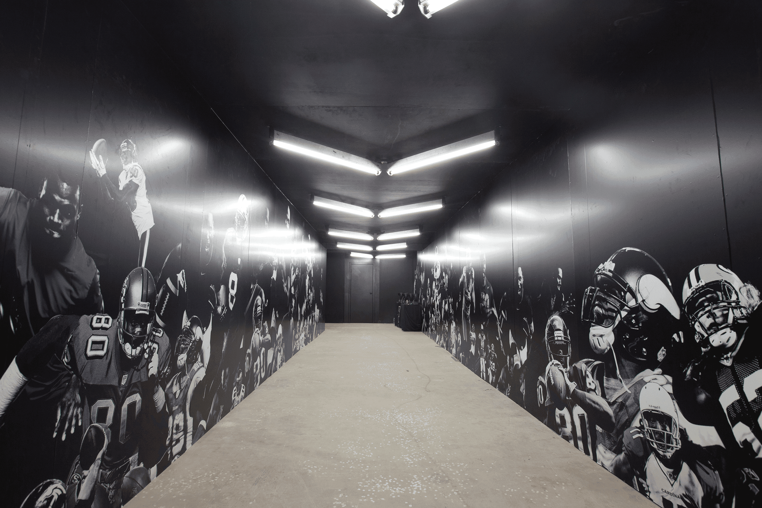 Nike Football KickOff Press attendance entrance hall