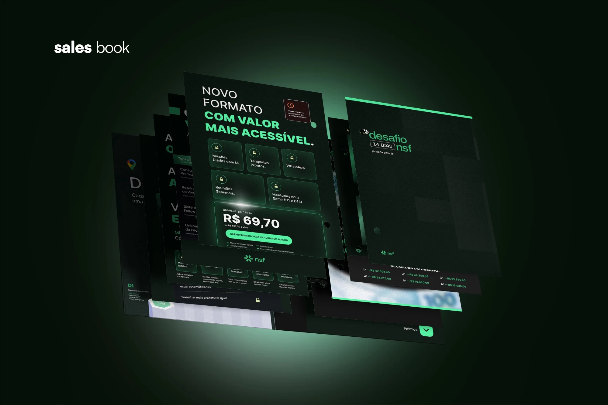 NSF Sales Book Mockup